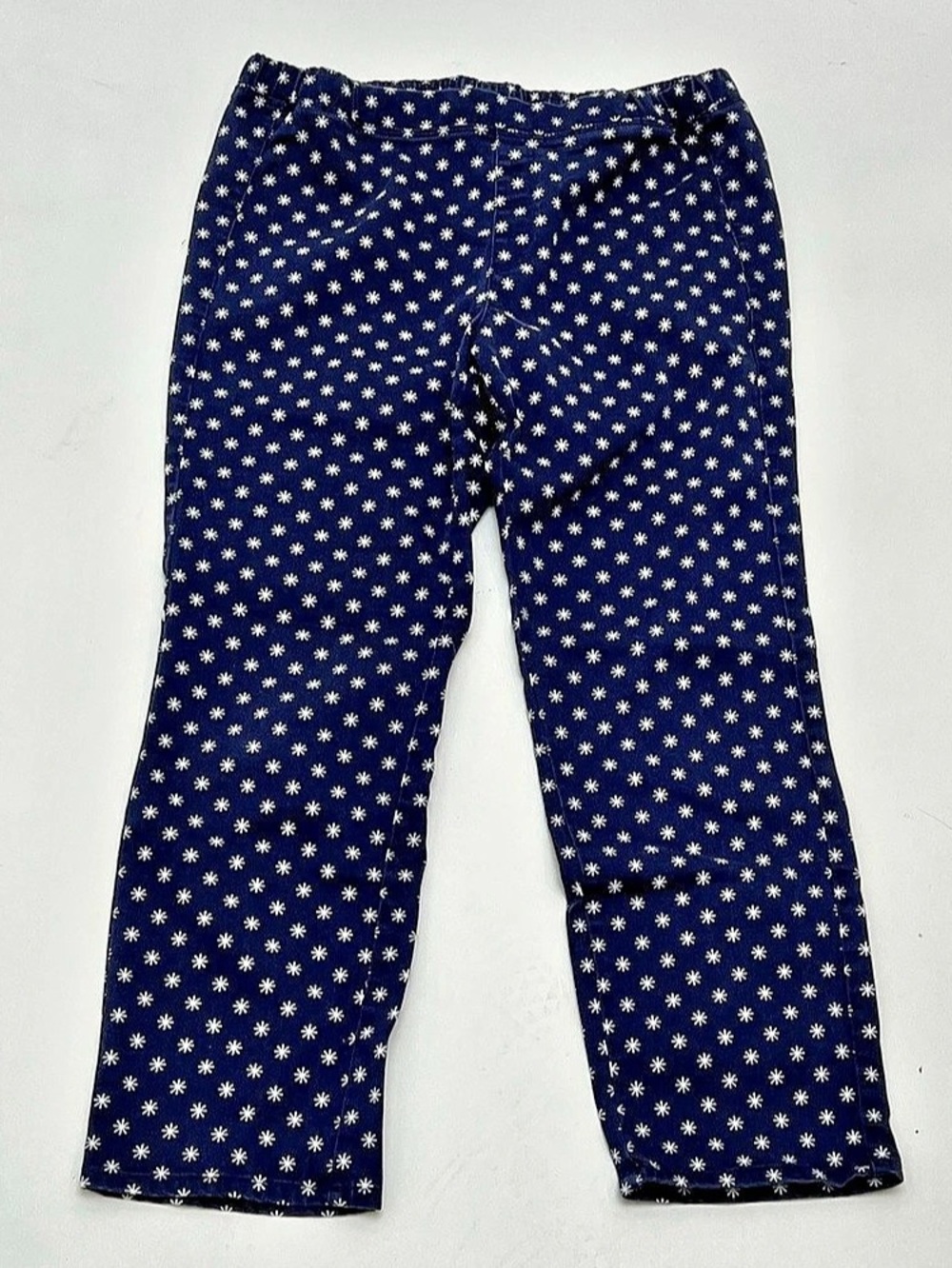 UNIQLO x Celia Birtwell Navy Printed Capri Pants Women’s M